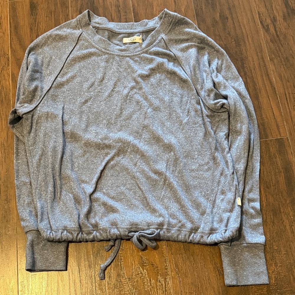 Heathered  Blue Long Sleeve Sweatshirt